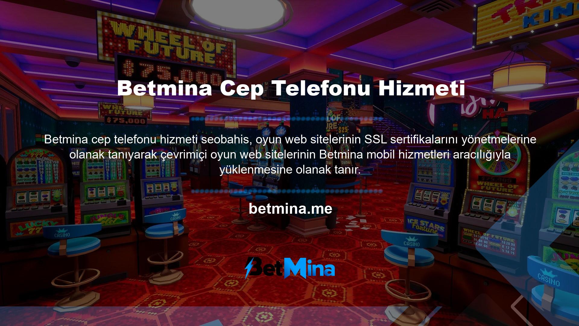 Betmina cep telefonu hizmetimiz üyelerine web tabanlı mobil ve masaüstü uygulamalar sağlıyoruz